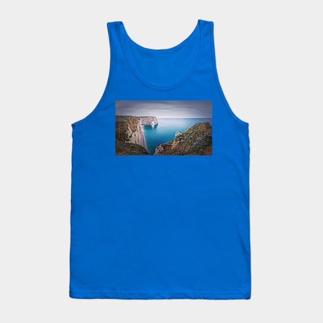 Porte d'Aval idyllic panorama Tank Top by psychoshadow